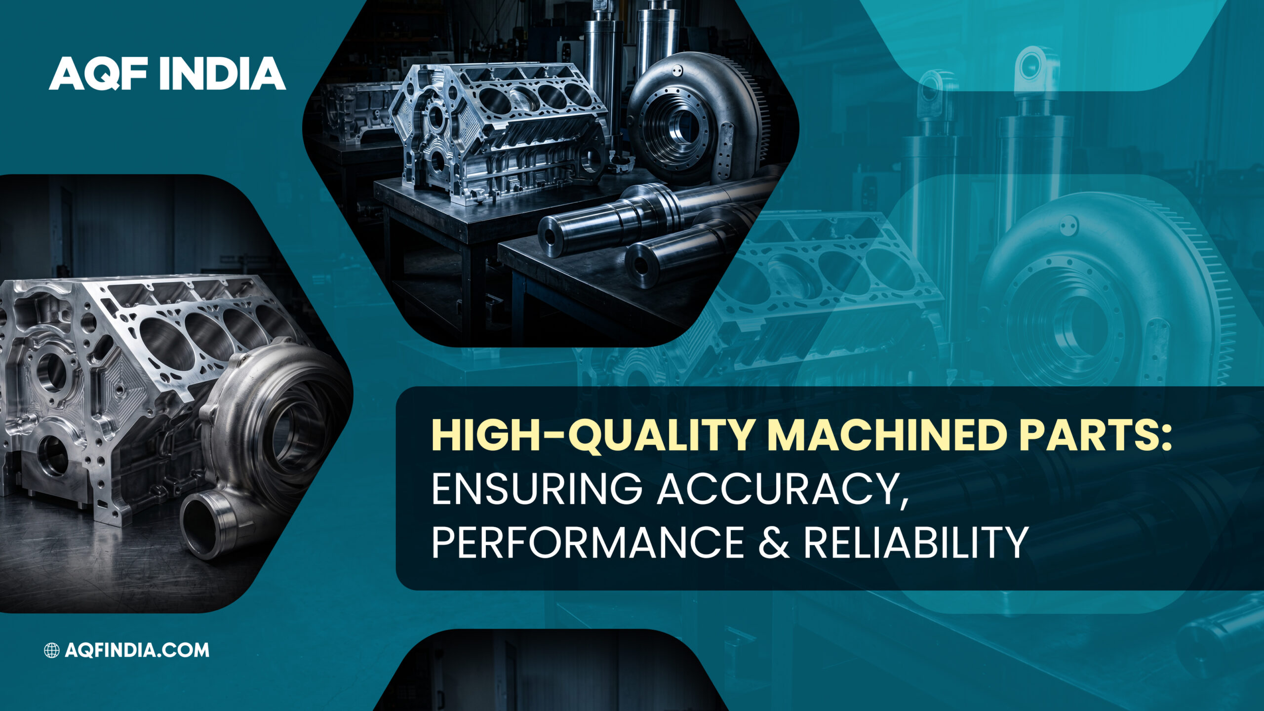 High-quality precision machined parts by AQF India for accuracy, performance and reliability in industrial applications.