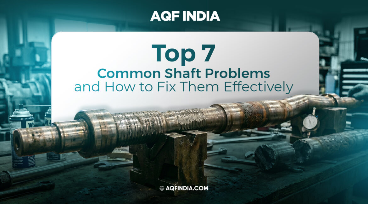 Industrial shaft inspection and maintenance by leading shaft manufacturers Coimbatore for enhanced equipment performance