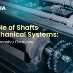 Industrial shaft and gear assembly demonstrating the role of shafts in mechanical systems by AQF India, shaft manufacturers in Coimbatore.