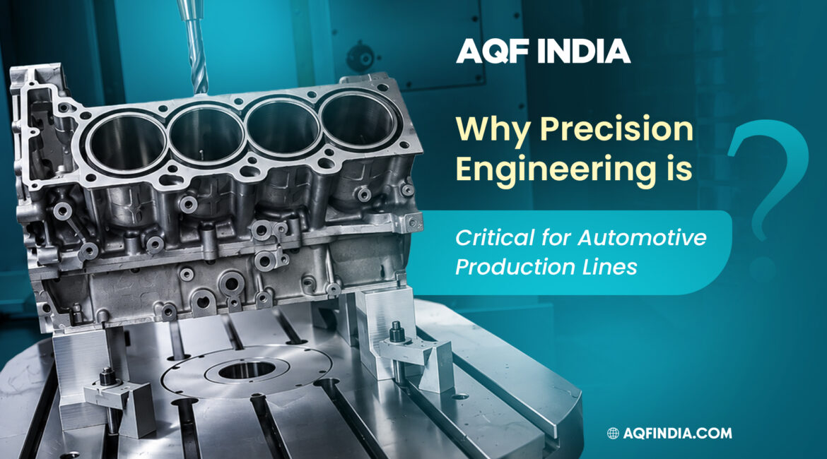 Precision engineering at AQF India producing high-accuracy automotive components for efficient and reliable automotive production lines.