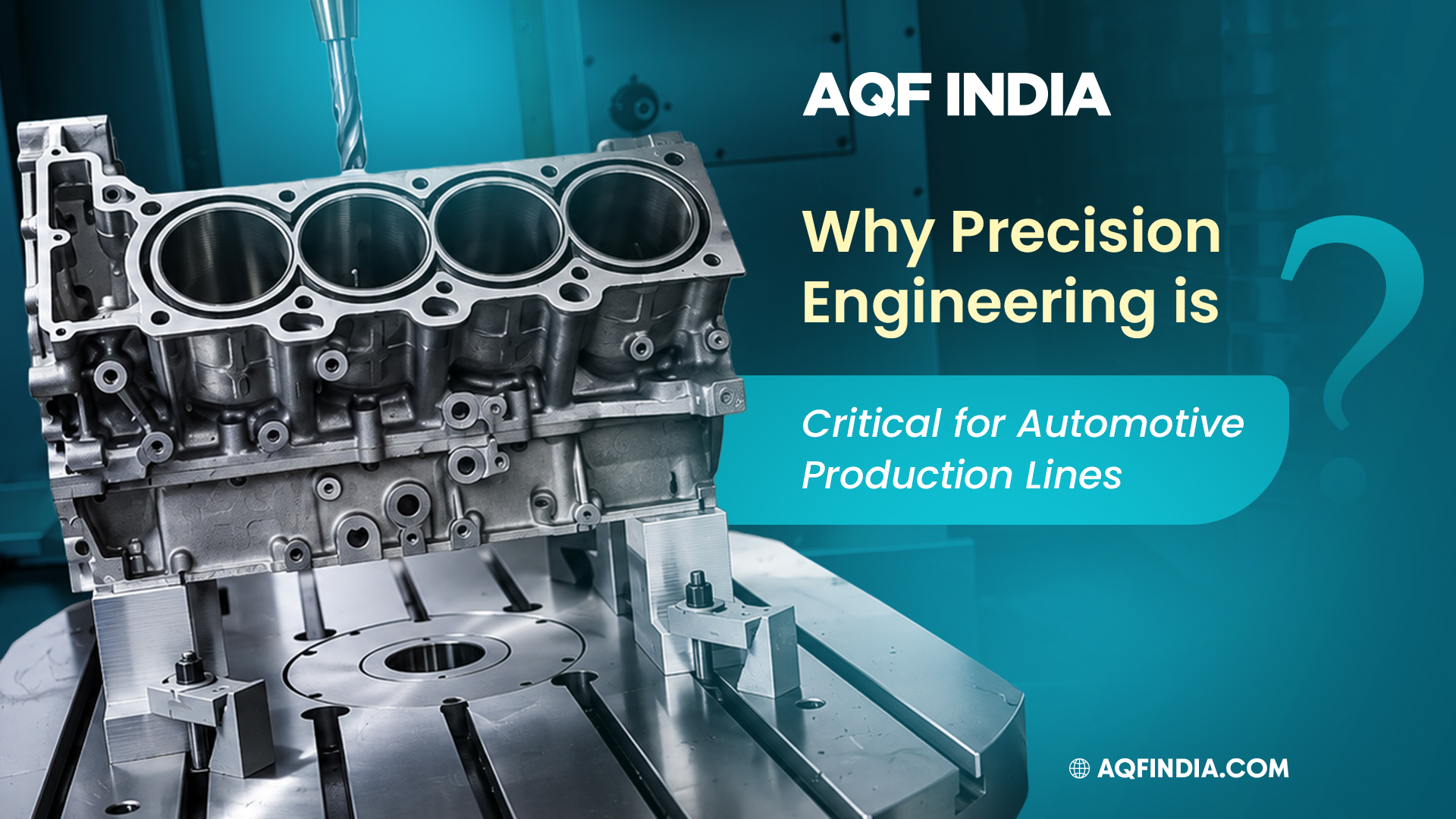 Precision engineering at AQF India producing high-accuracy automotive components for efficient and reliable automotive production lines.