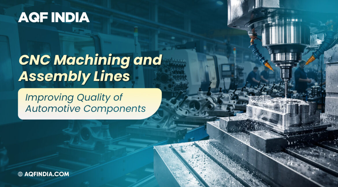 CNC machining and assembly lines for automotive precision components