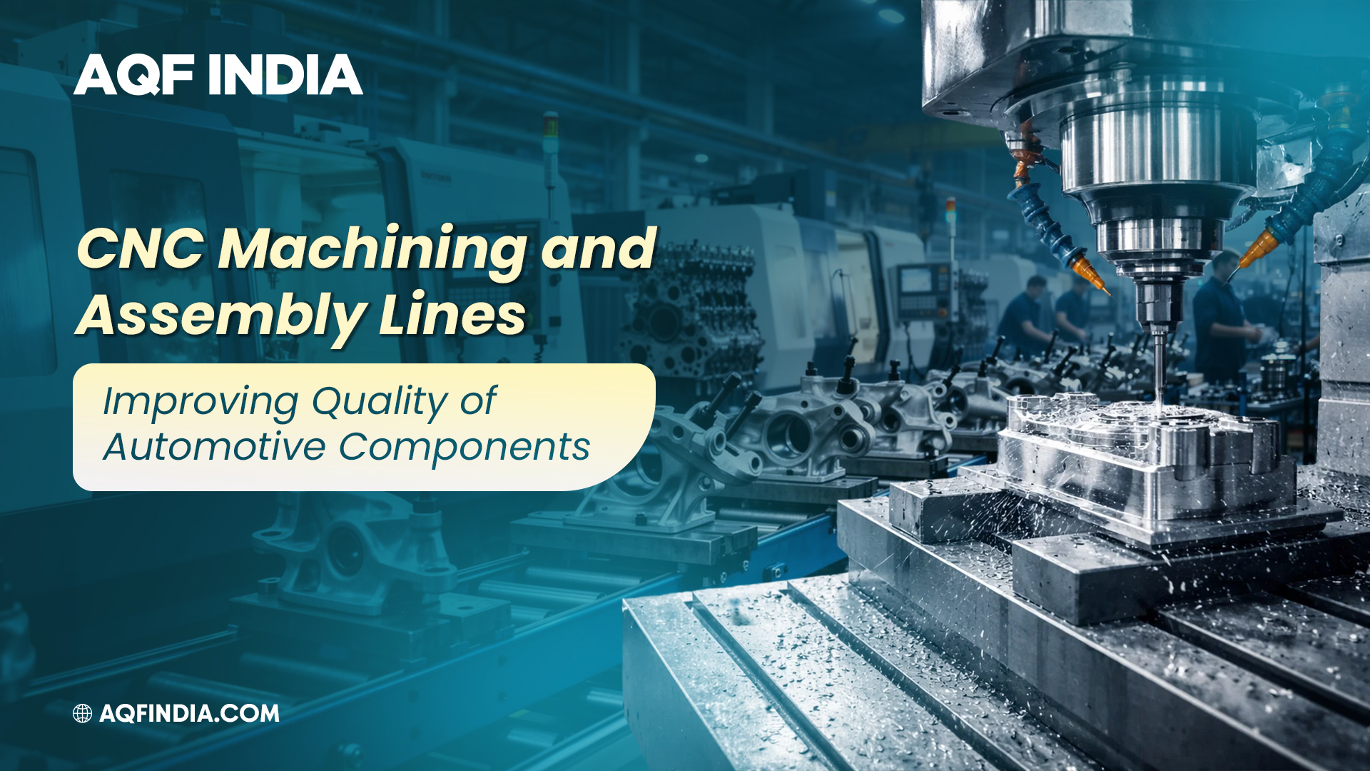 CNC machining and assembly lines for automotive precision components