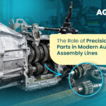 Precision machined parts for automotive assembly lines