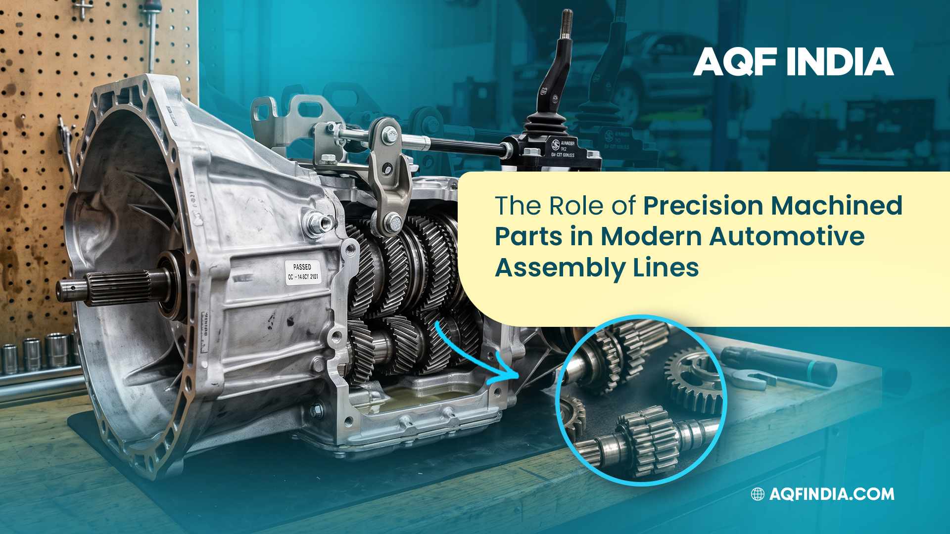Precision machined parts for automotive assembly lines