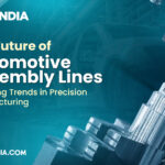 Future automotive assembly line with precision manufacturing technology