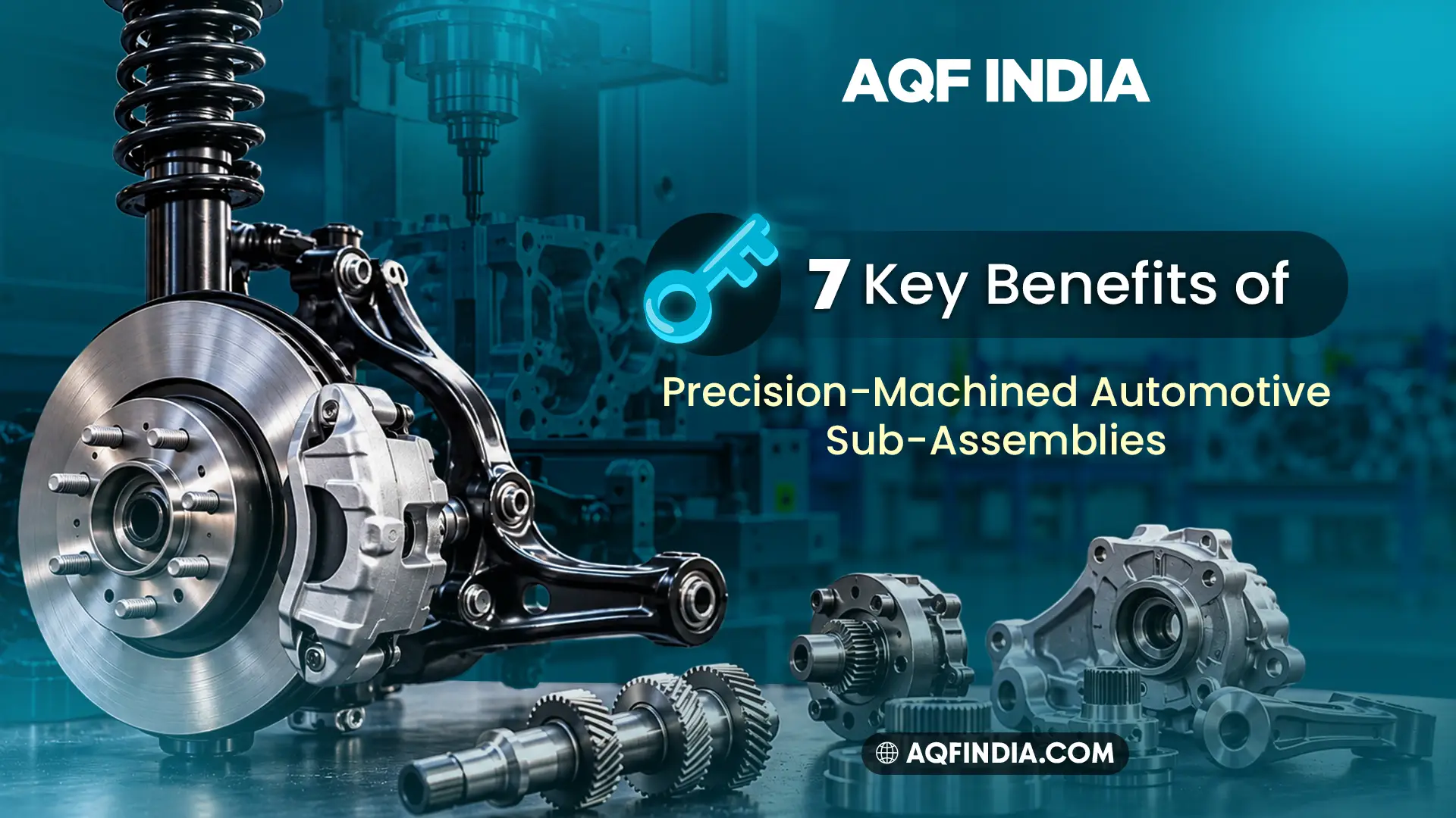 precision machined components | AQF India